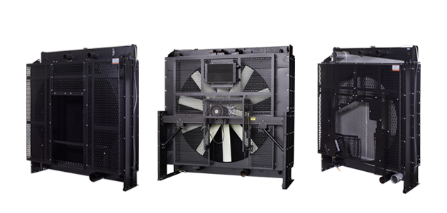 康明斯系列發(fā)電機組散熱器